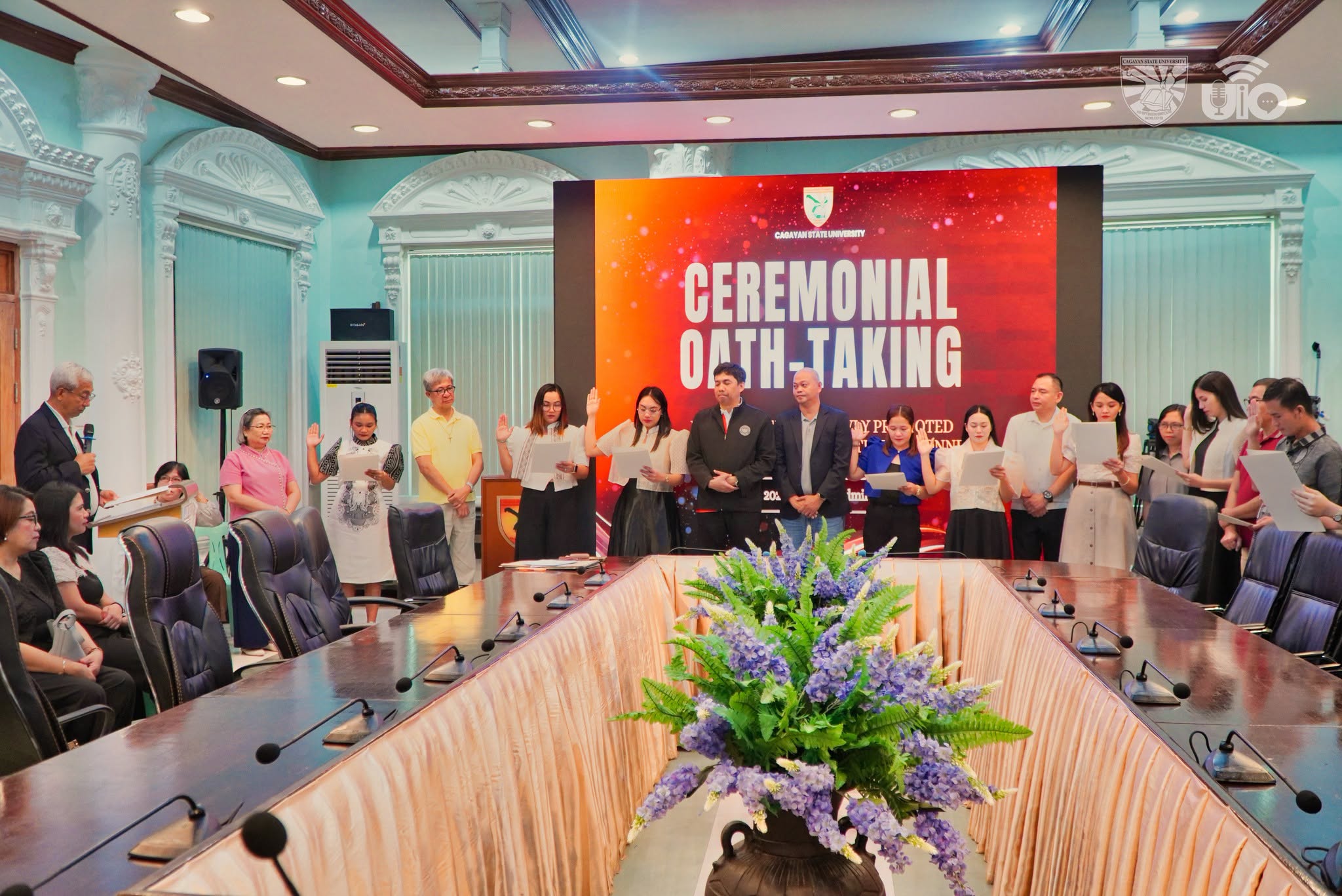 OIC PRESIDENT IBAÑEZ ADMINISTERS OATH TO 89 NEWLY HIRED AND PROMOTED CSU EMPLOYEES photo 8